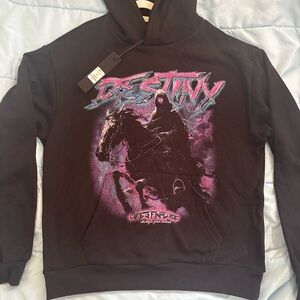 Fashion Nova Dark Graphic Hoodie